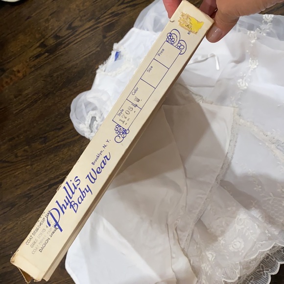 💒PHYLLIS BABY WEAR INFANT GIRL CHRISTENING SET👼 - Picture 12 of 12